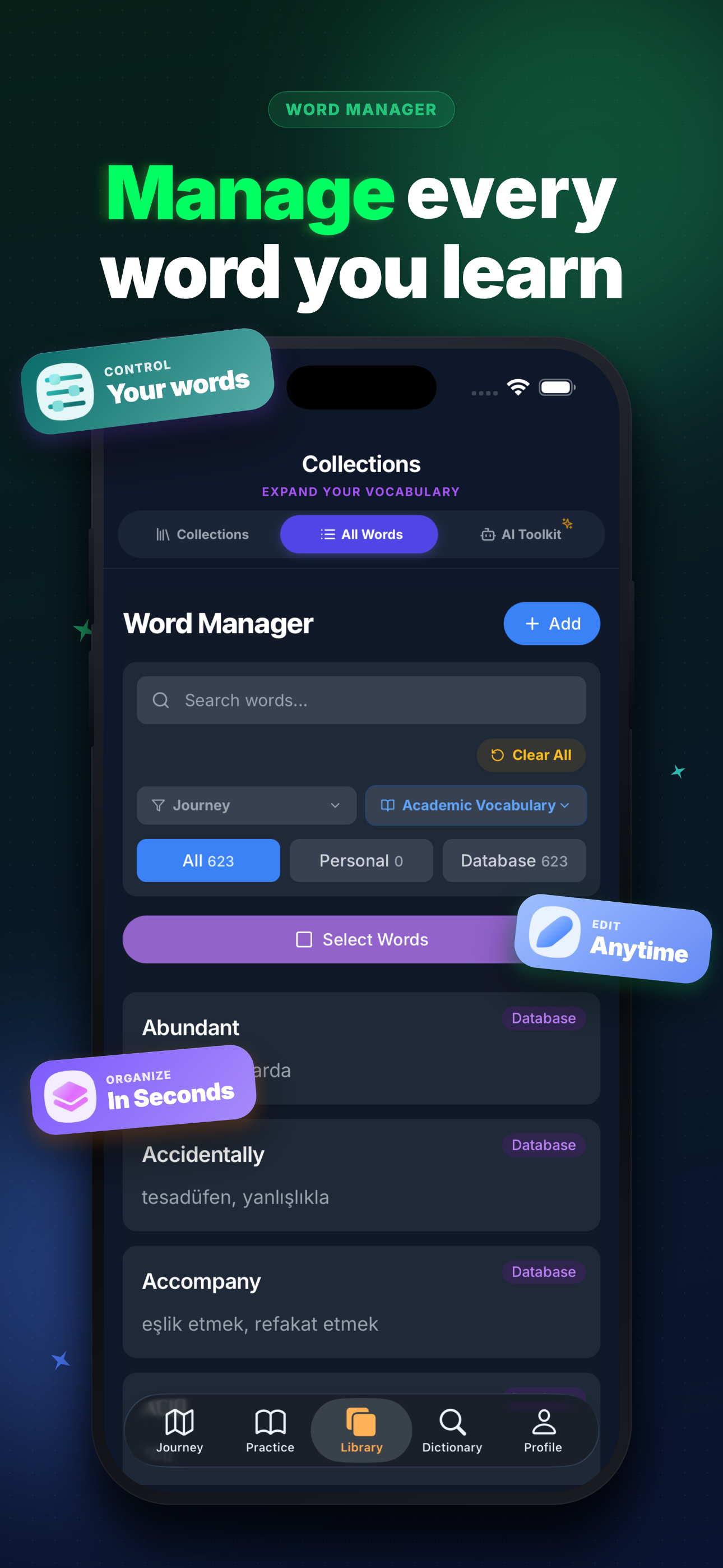 Wordner: AI English Vocabulary