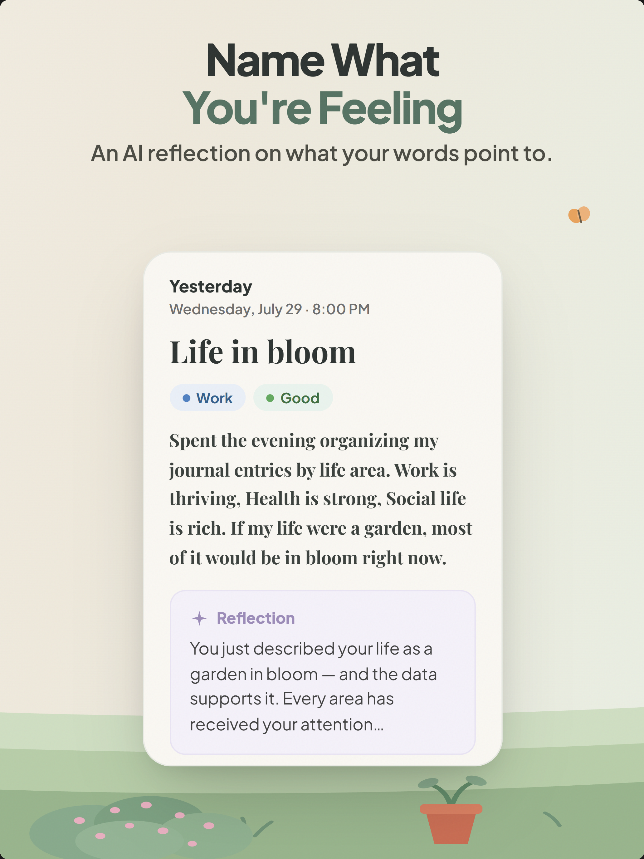 Calmplot: Private AI Journal screenshot 12