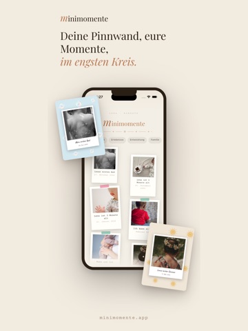 Minimomente: Baby Meilensteine iPad screenshot