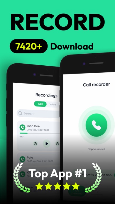 Call Recorder & Voice Memos ? Screenshot