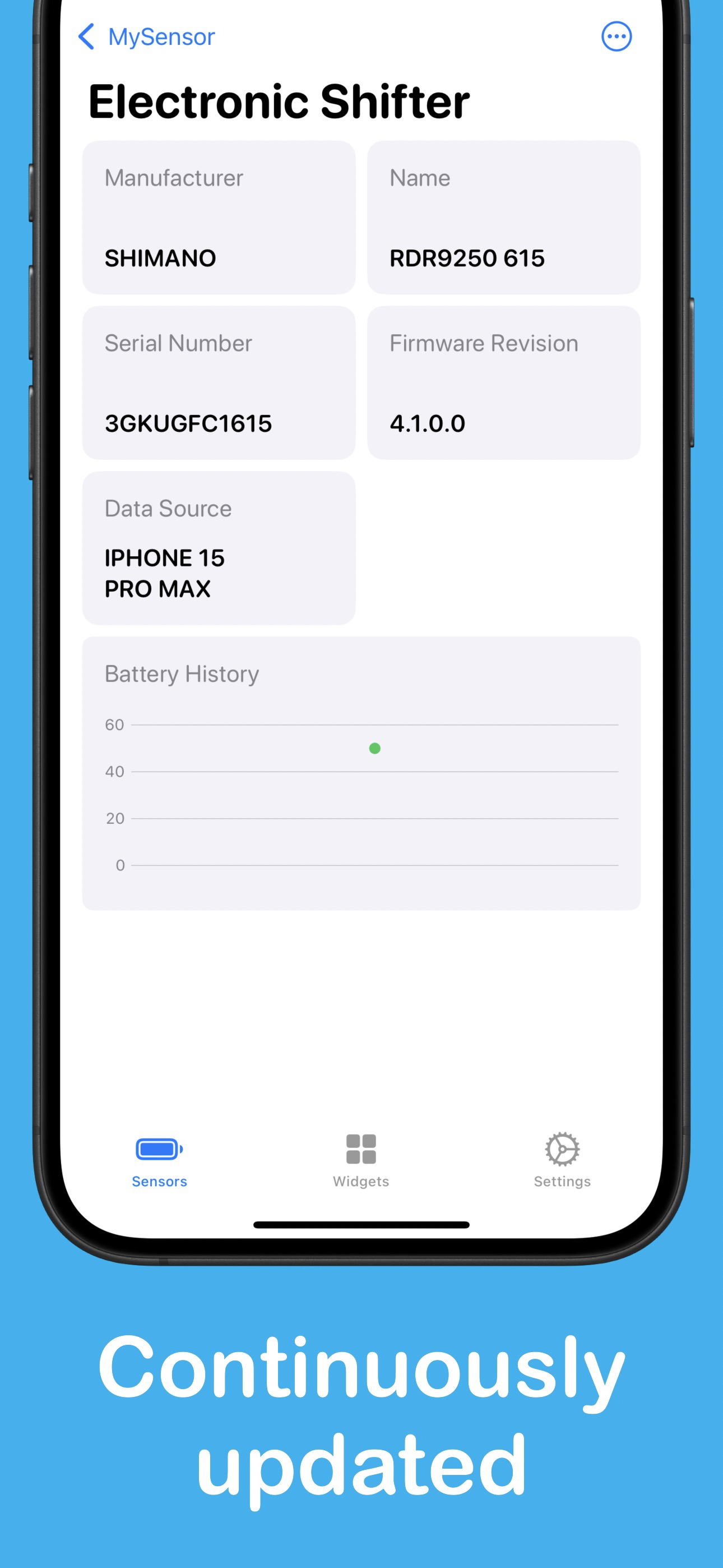 MySensor²:Sensor Power & Data