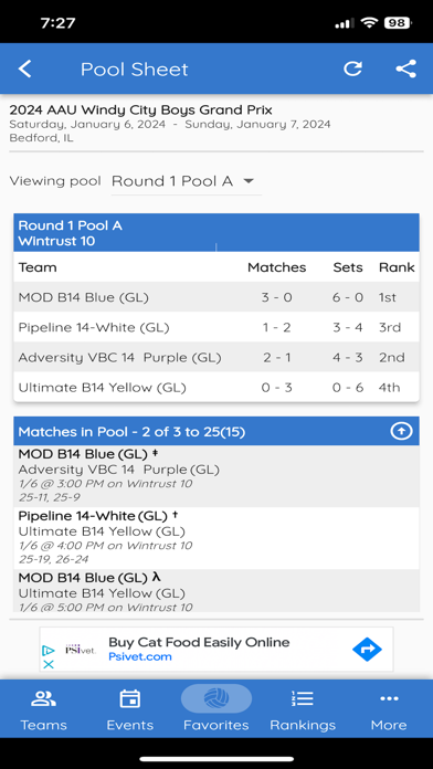 Volleyball Hub Screenshot 7 of 10