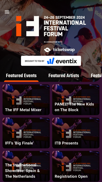 International Festival Forum Screenshot