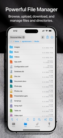 Termix: SSH Client & Terminal screenshot