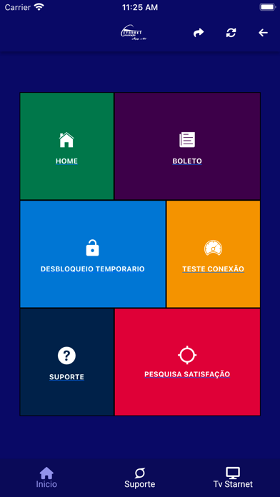 Starnet Internet Screenshot