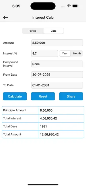 Interest Calculator: Finance screenshot 2