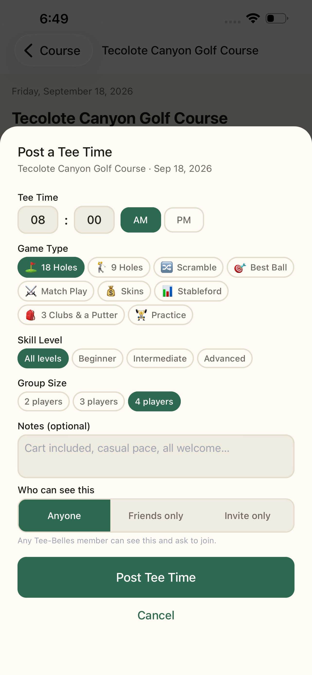 Screenshot 6 of Tee-Belles