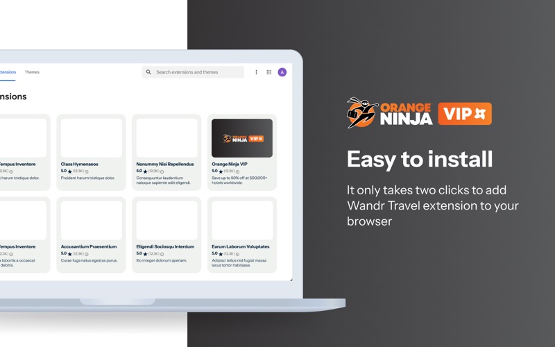 Orange Ninja Club screenshot
