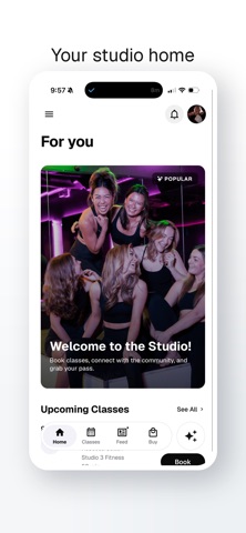 The Studio Booking iPhone screenshot