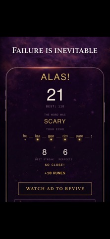 Ink & Ash — A Word Game Screenshot 5 of 6