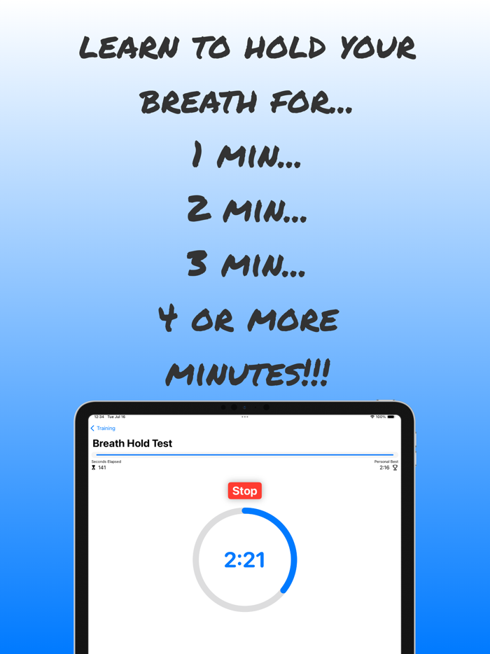 Freedive Apnea Stamina Trainer