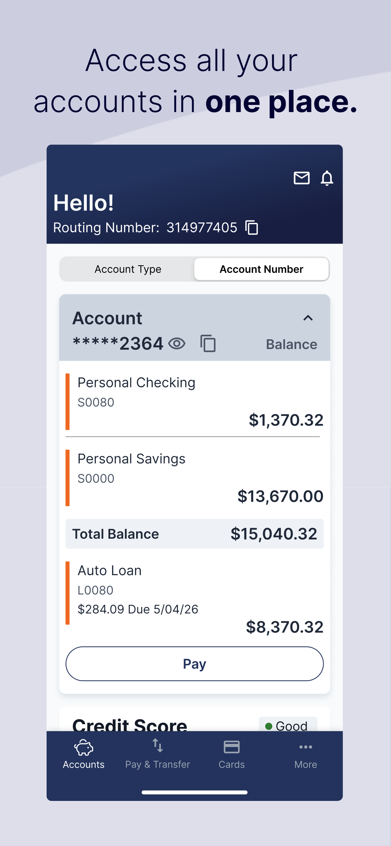 UFCU Mobile screenshot 2
