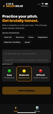 Sales Dojo Screenshot 1 of 3