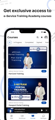 eService Training App screenshot