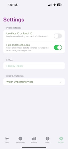 My Routine Screenshot 7 of 7