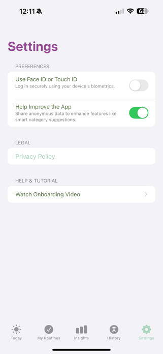 My Routine Screenshot 7 of 7