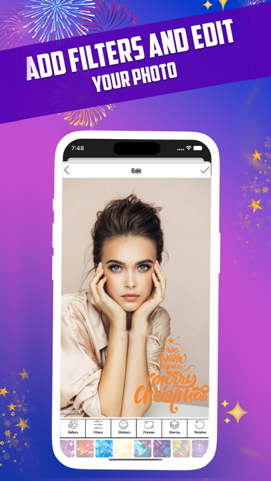 New Year Frames & Wallpapers Screenshot 4 of 5