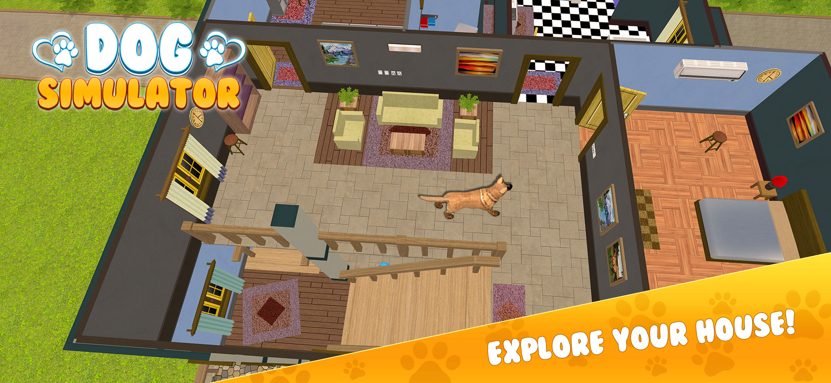 My virtual dog simulator