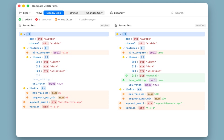 #3. JSON King (macOS) Ved: Saga Labs