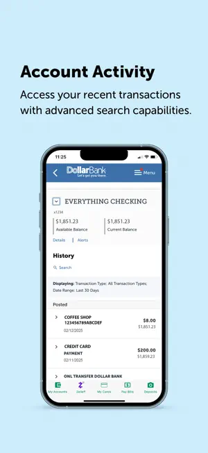 Dollar Bank Mobile App screenshot 3