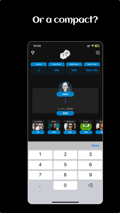Chance Dice App Screenshot