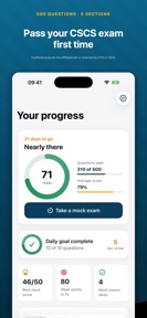 CSCS Exam Prep: Mock Tests screenshot