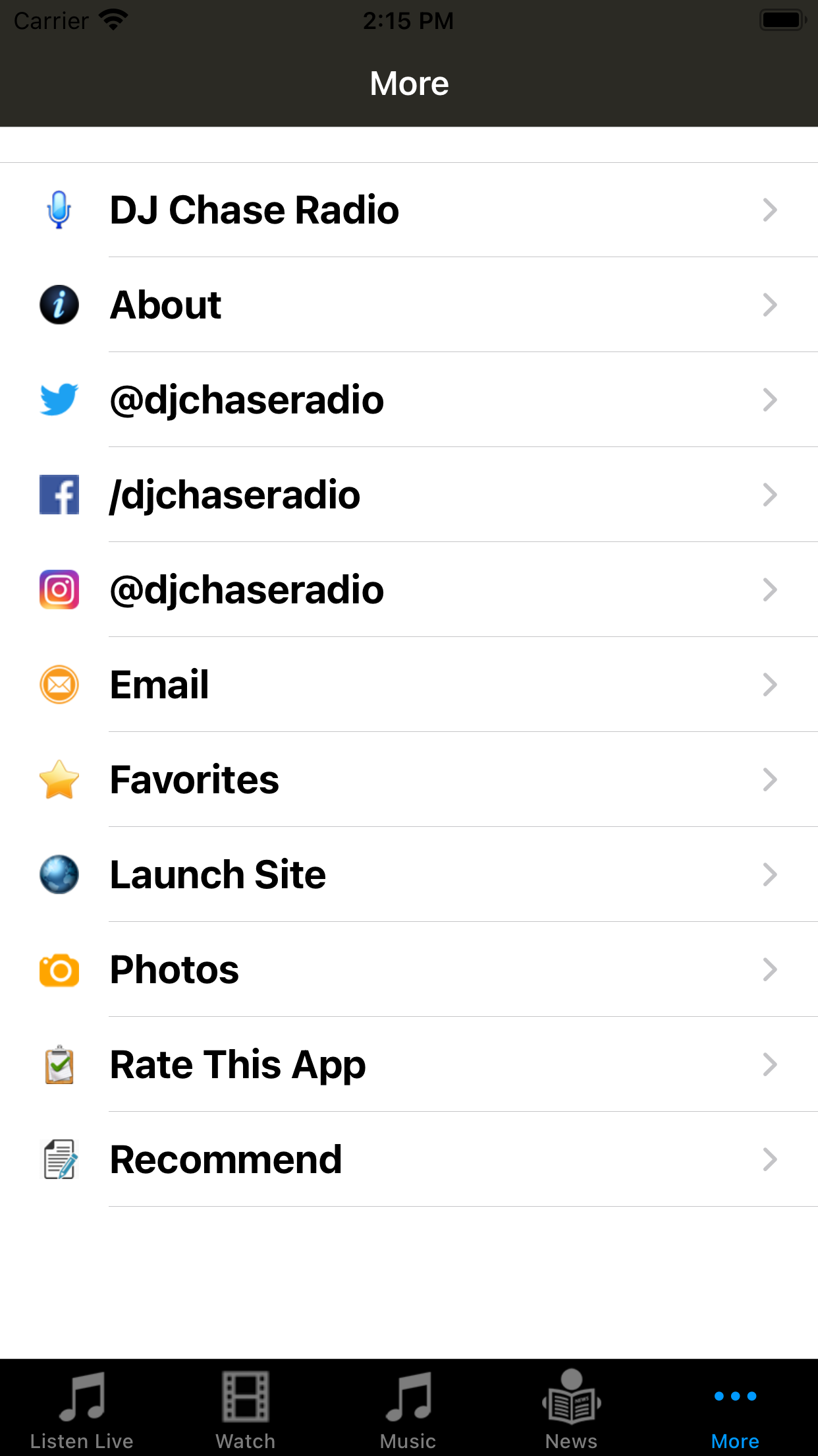 DJ Chase Radio