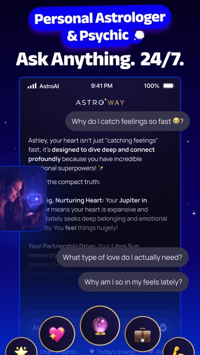 Astro Way - Personal Astrology iPhone screenshot 2 - Lifestyle app