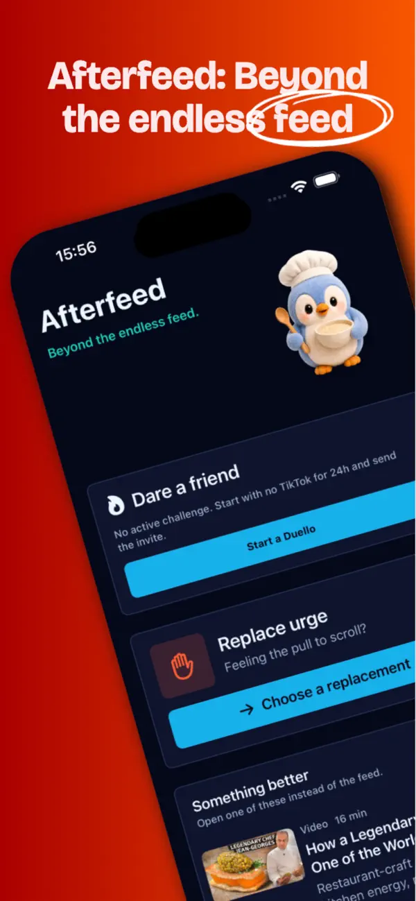 Screenshot #1 pour Afterfeed: Scroll Less