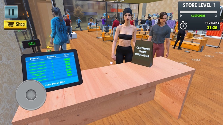 Clothing Retail Store Shopping