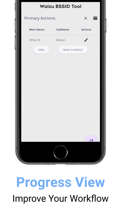 Screenshot 3 of Waizu BSSID Scanner App