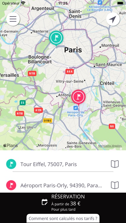 VTC to Paris
