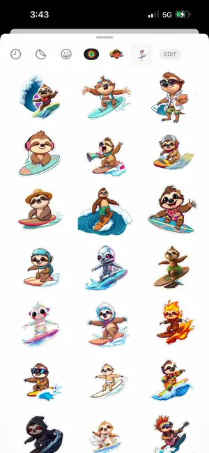 Adesivos Surfe Preguiça_3