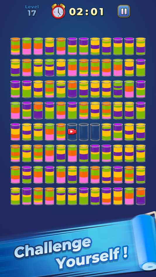#5. One Color Start: Sorting Game (iOS) By: EasyPlay Games