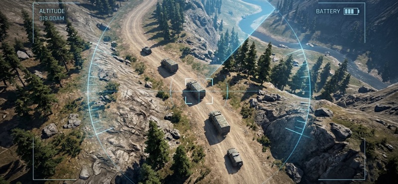 War Drone: AC-130 Gunship Game screenshot 1