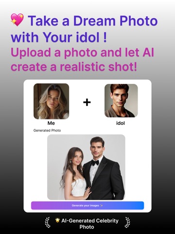 WeBlend-AI Couple Photo iPad screenshot