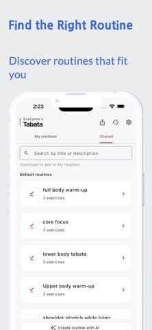 Everyone's Tabata Timer Screenshot 10 of 10