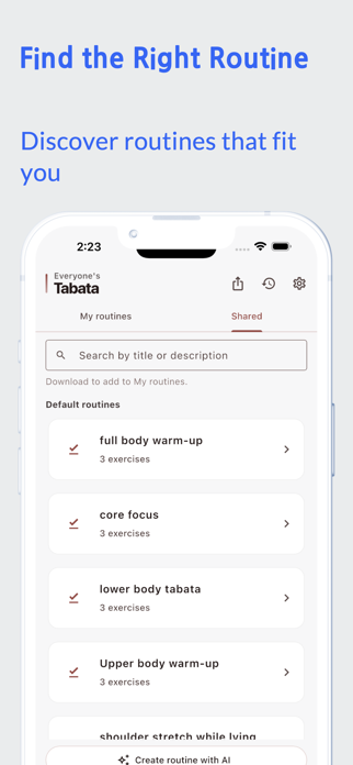 Everyone's Tabata Timer Screenshot 10 of 10