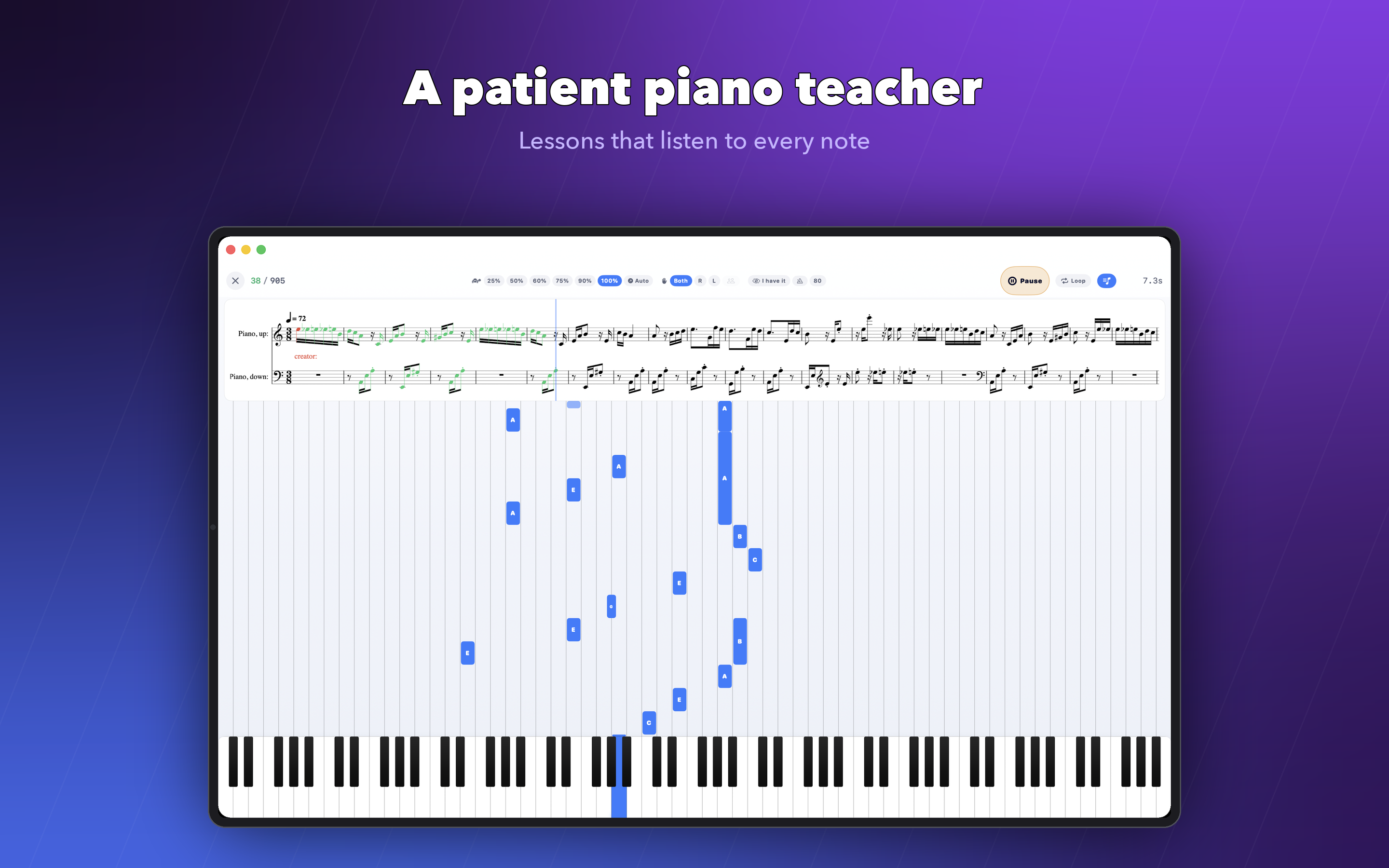 Keystrike: Read Music & Theory