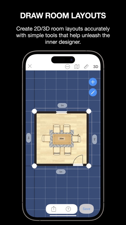 #1. ARki: Building + Room Planner (iOS) Bởi: Darf Design LTD