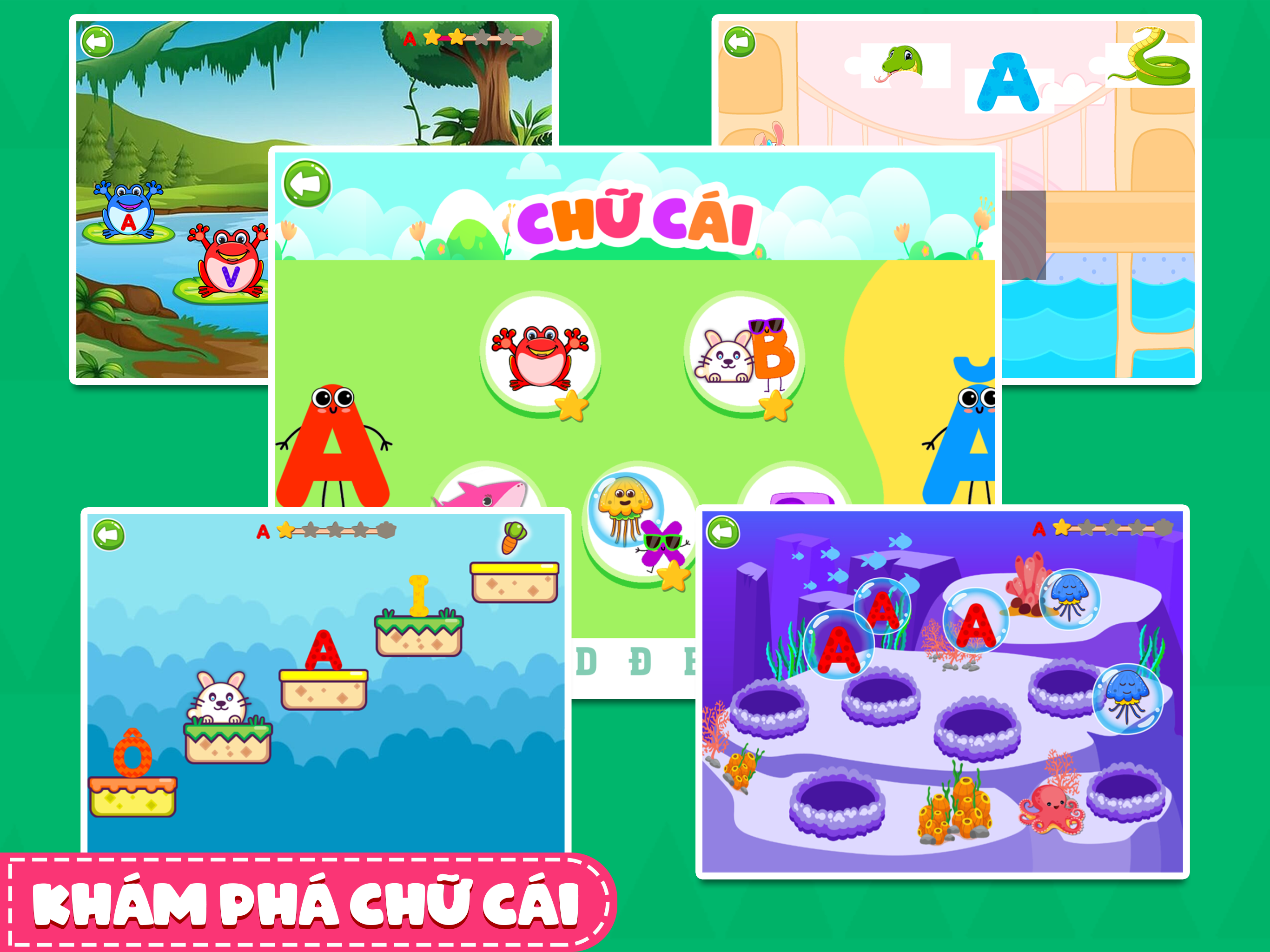 Bé Học Chữ Cái Tiếng Việt