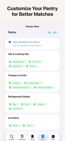 Recipe Atlas iPhone screenshot