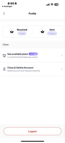 My-EOS screenshot
