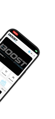 BOOST Fitness iPhone screenshot