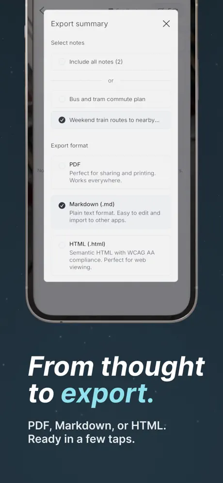 Pocket Orbit: AI Note Taker screenshot 3