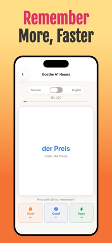 German Games, Quiz, Flashcards Screenshot 6 of 6