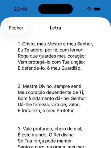 Metrônomo e Afinador CCB iPad screenshot