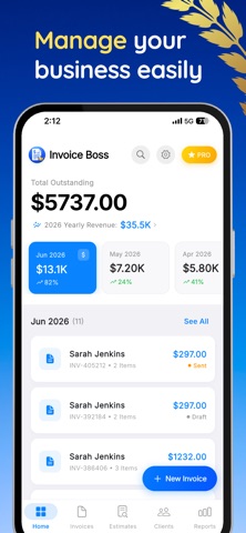 Invoice Boss: Estimate Maker screenshot