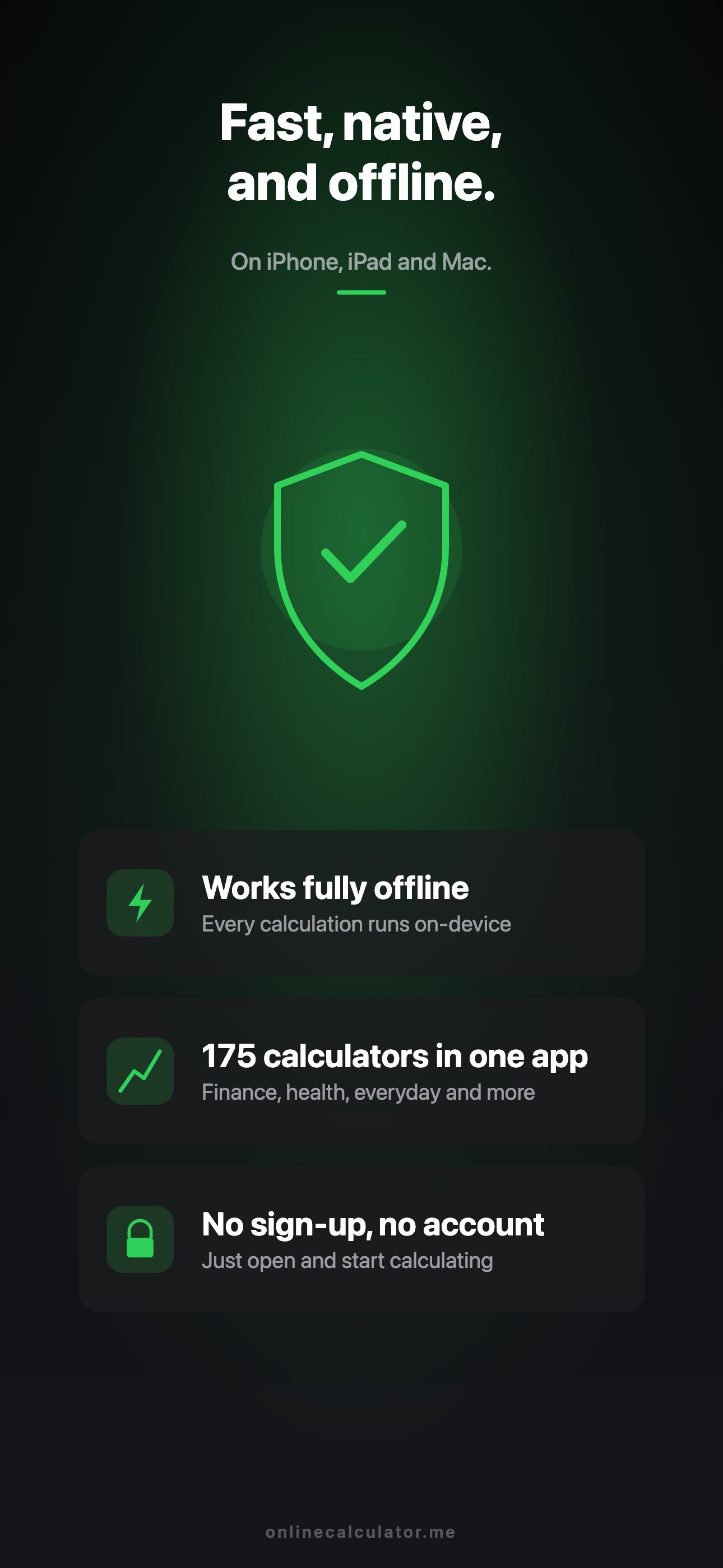 Calc: Mortgage, BMI, Tip & 175 screenshot 6