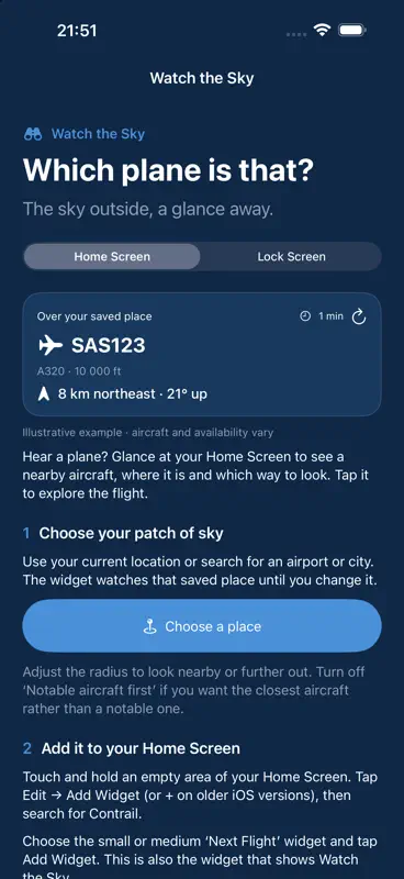 Contrail - Live Flight Tracker screenshot 2 of 5